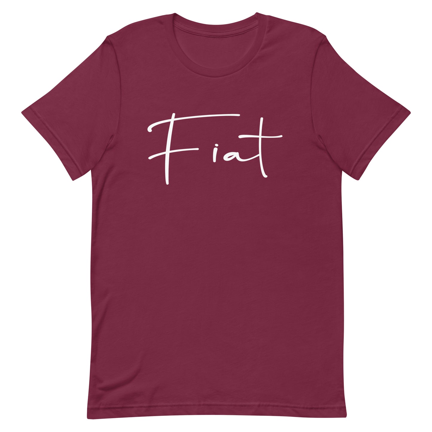 Fiat T-shirt in Maroon